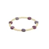 Online ENewton Design Admire Gold 3mm Bead Bracelet - Ruby