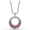 Clearance Fana Always and Forever Ruby Pendant