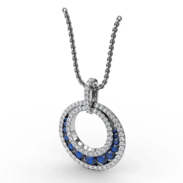 Online Fana Always and Forever Sapphire Pendant