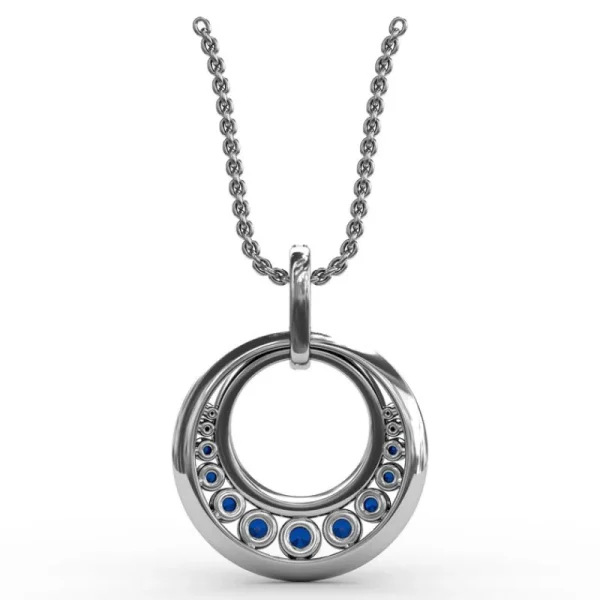Online Fana Always and Forever Sapphire Pendant