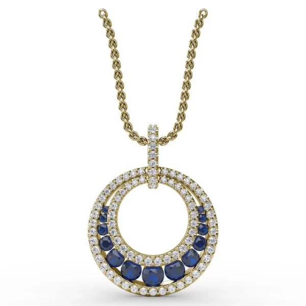 Online Fana Always and Forever Sapphire Pendant