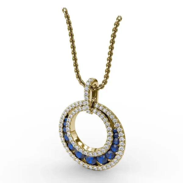 Online Fana Always and Forever Sapphire Pendant