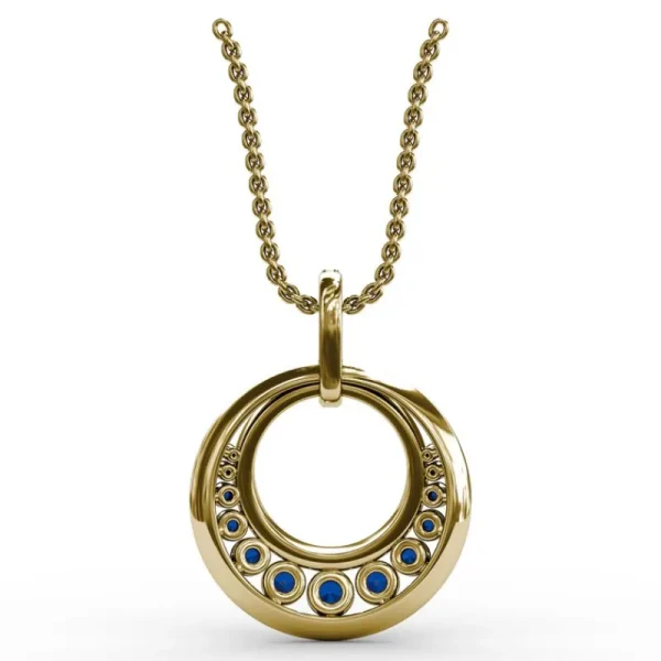 Online Fana Always and Forever Sapphire Pendant