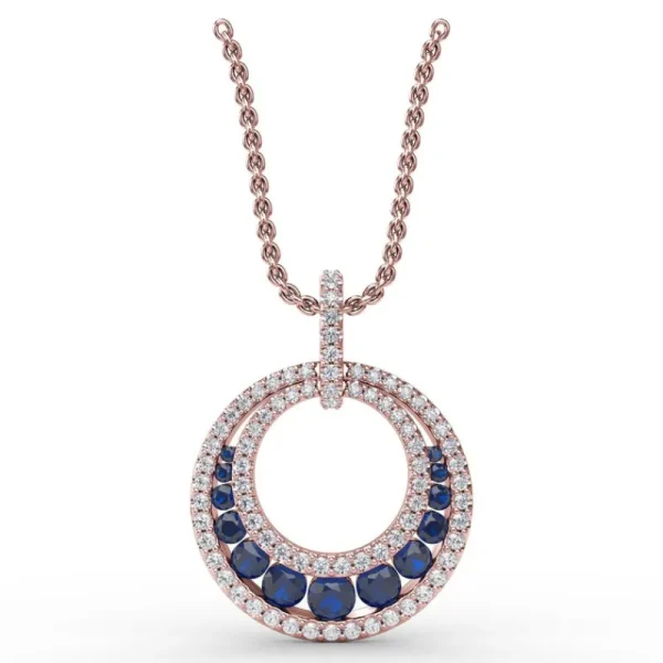 Online Fana Always and Forever Sapphire Pendant