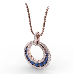 Online Fana Always and Forever Sapphire Pendant