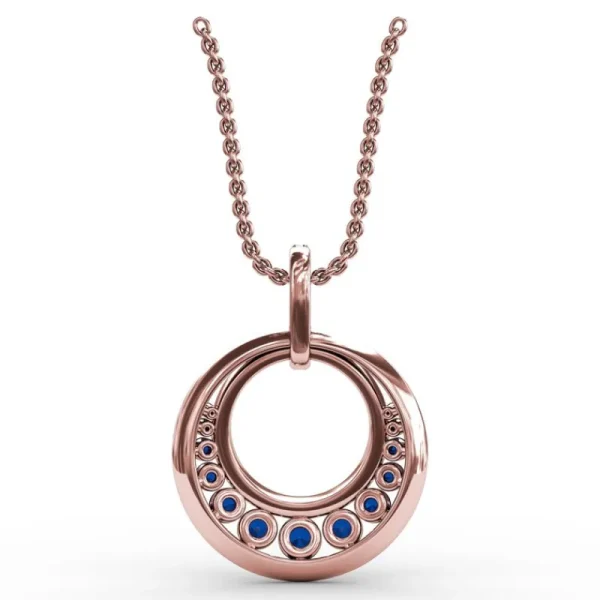 Online Fana Always and Forever Sapphire Pendant