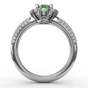 Online Fana Blossoming Halo Ring