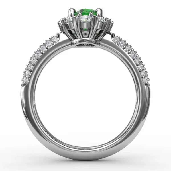 Online Fana Blossoming Halo Ring