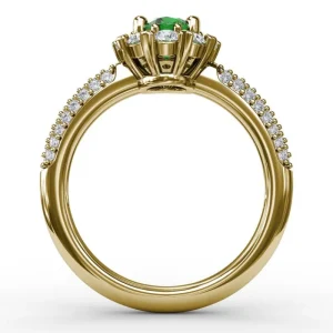 Online Fana Blossoming Halo Ring