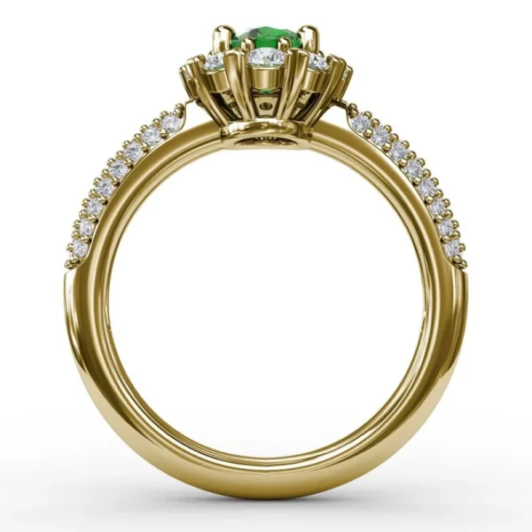 Online Fana Blossoming Halo Ring