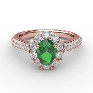 Online Fana Blossoming Halo Ring