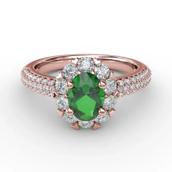 Online Fana Blossoming Halo Ring