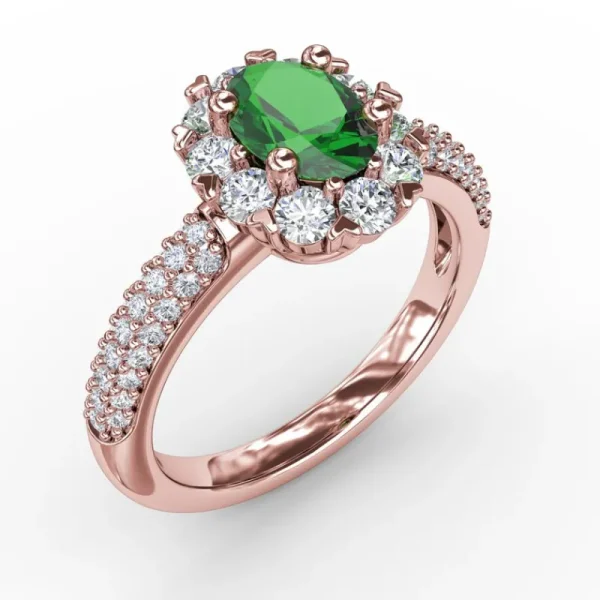 Online Fana Blossoming Halo Ring
