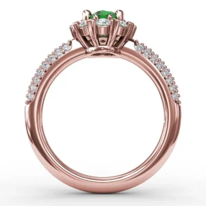 Online Fana Blossoming Halo Ring