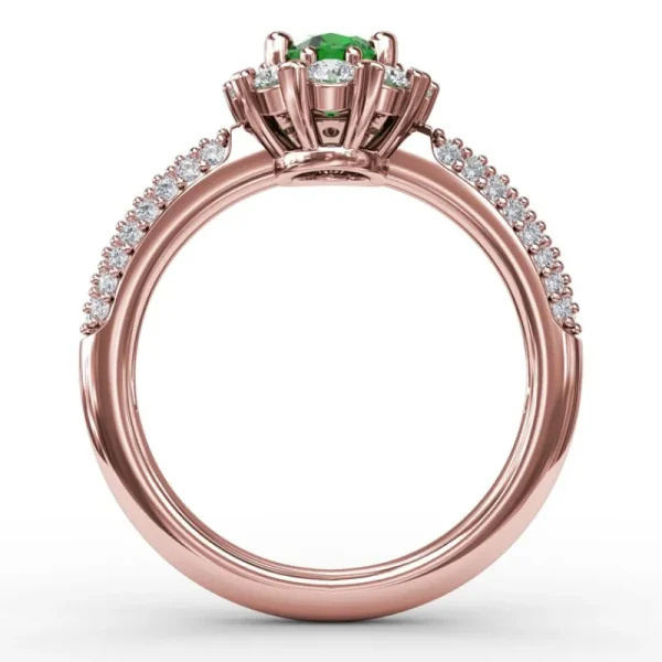 Online Fana Blossoming Halo Ring