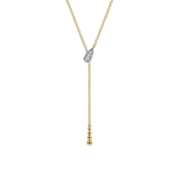 Online Gabriel & Co Bujukan Diamond Y Necklace