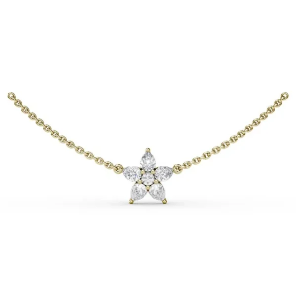 Outlet Fana Catalina Diamond Star Necklace