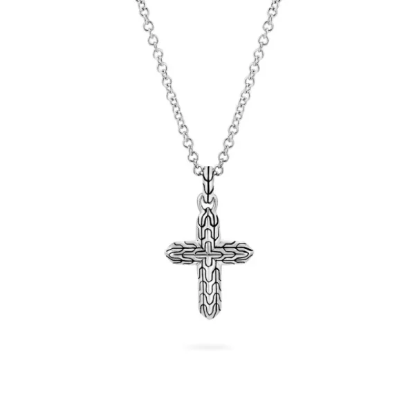 Clearance John Hardy Classic Chain Cross Pendant Necklace