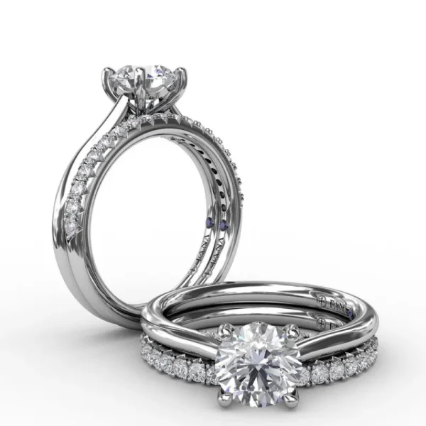 Sale Fana Classic Diamond Engagement Ring