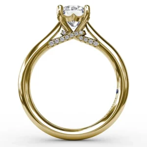 Sale Fana Classic Diamond Engagement Ring