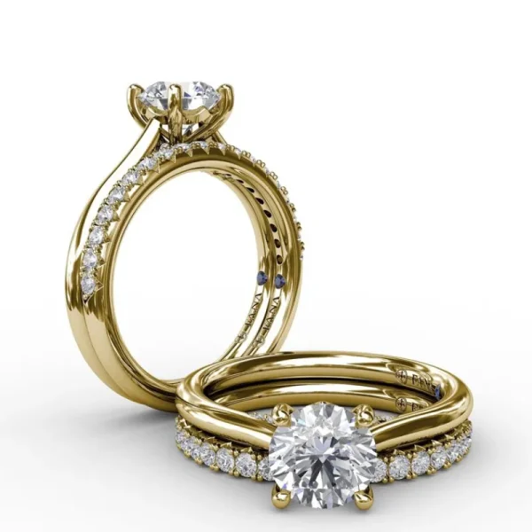 Sale Fana Classic Diamond Engagement Ring