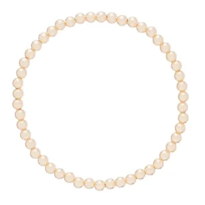 Hot ENewton Design Classic Gold 4 mm Bead Bracelet