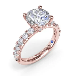 Discount Fana Classic Solitaire Diamond Engagement Ring