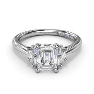 Online Fana Cluster Diamond Engagement Ring