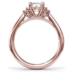 Online Fana Cluster Diamond Engagement Ring