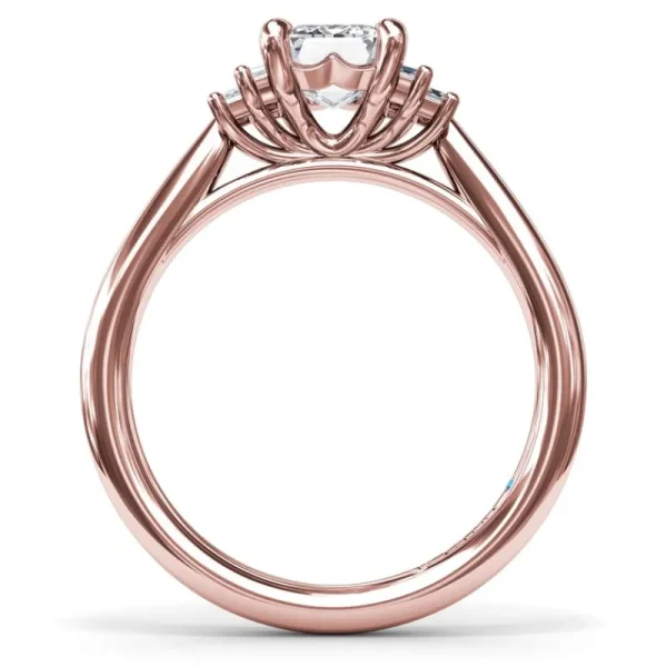 Online Fana Cluster Diamond Engagement Ring