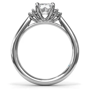 Online Fana Cluster Diamond Engagement Ring