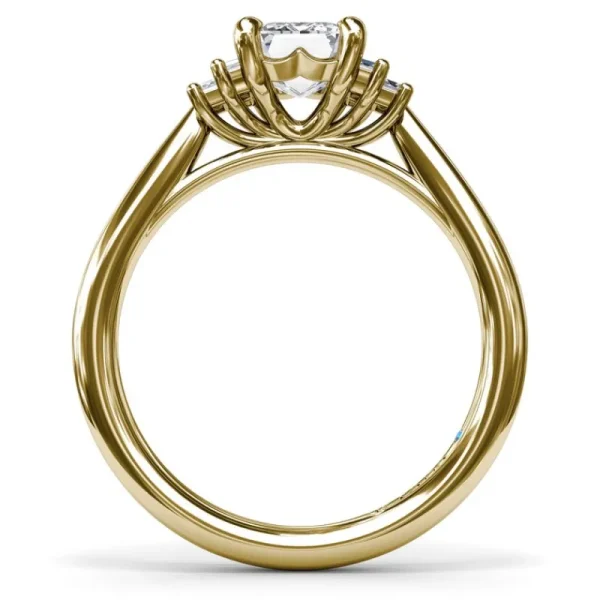 Online Fana Cluster Diamond Engagement Ring
