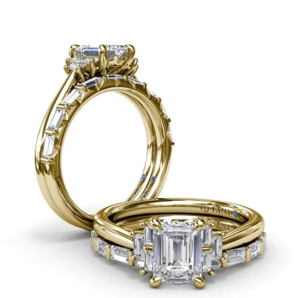 Online Fana Cluster Diamond Engagement Ring