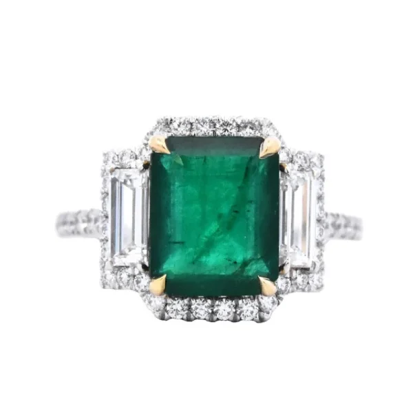 Sale Le Vian Costa Smeralda Emerald & Diamond Ring