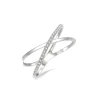 Fashion Kelley Collection Criss Cross Diamond Ring