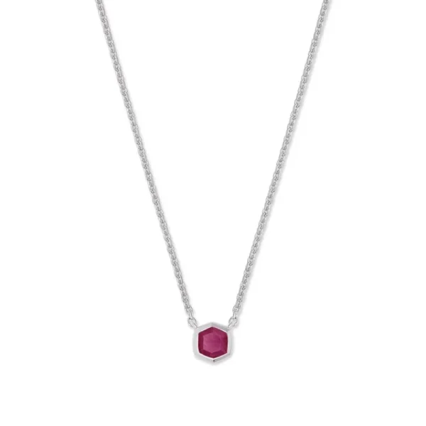 Outlet Kendra Scott Davie Pendant in Ruby