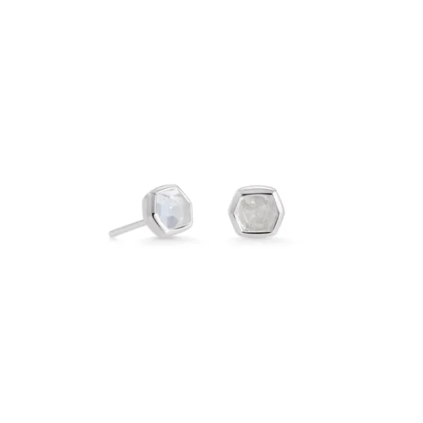 Hot Kendra Scott Davie Studs in Rock Crystal