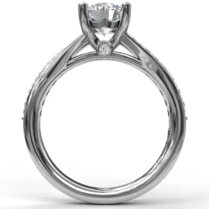 Best Fana Designer Split Band Engagement Ring