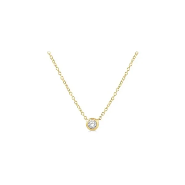 Clearance Kelley Collection Diamond Bezel Pendant