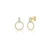 Clearance Shy Creation Diamond Circle Earrings
