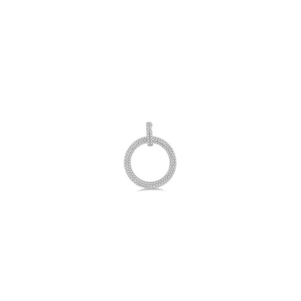 New Kelley Collection Diamond Circle Pendant