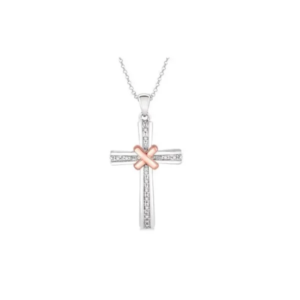 New Kelley Collection Diamond Cross Pendant