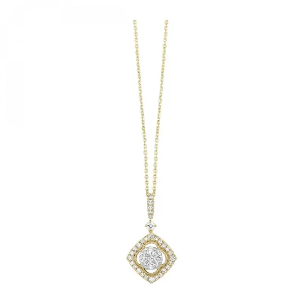 Hot Kelley Collection Diamond Pendant