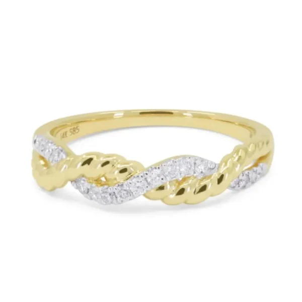New Kelley Collection Diamond Twisted Band