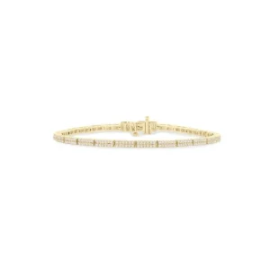 Clearance Kelley Collection Double Row Diamond Bracelet