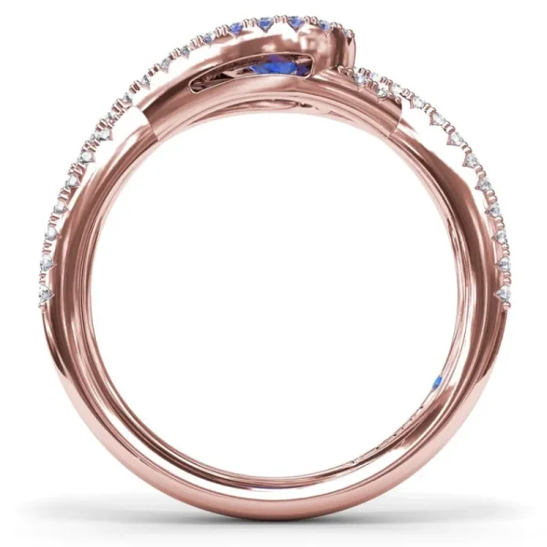 Discount Fana East-to-West Oval Sapphire Ring