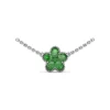 Hot Fana Emerald Magnolia Necklace
