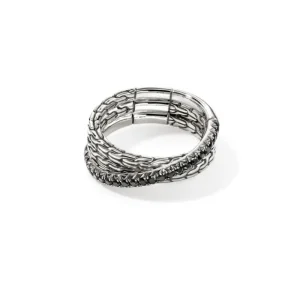 Best John Hardy Essential Pavé Crossover Ring