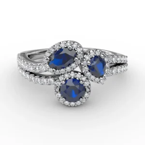 Discount Fana Feel The Elegance Sapphire and Diamond Ring