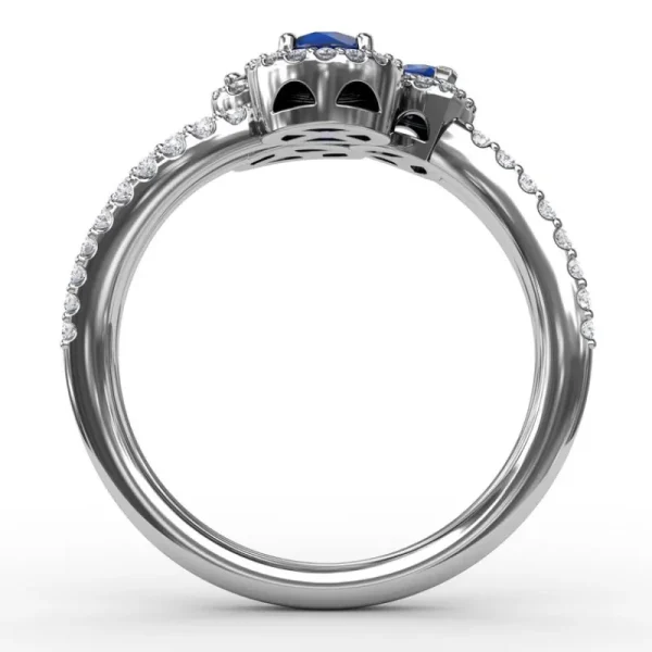 Discount Fana Feel The Elegance Sapphire and Diamond Ring